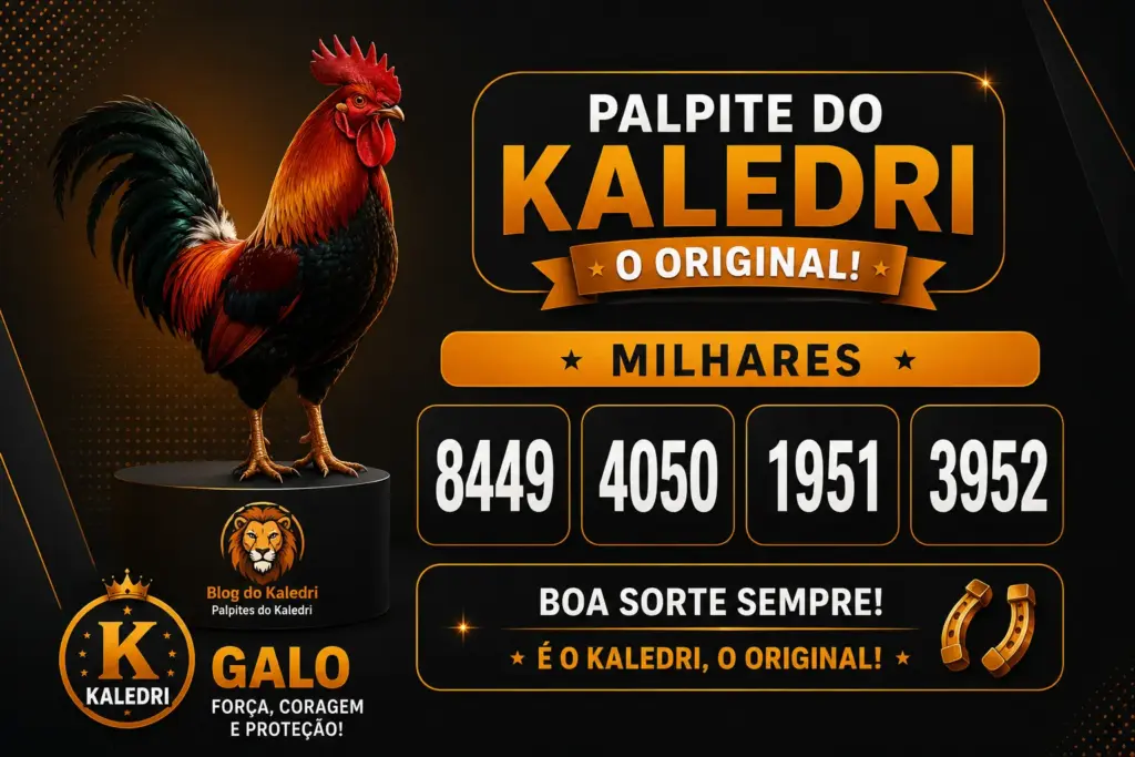 Palpites do Kaledri Dia 24/06/2026 | Blog do Kaledri